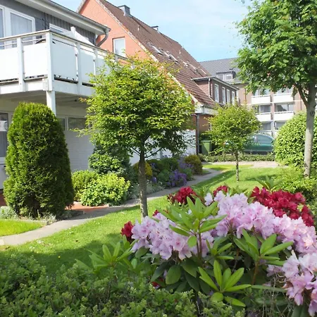 Apartmán Ferienwohnung Mit Wohlfuhlgarten C 16 Büsum